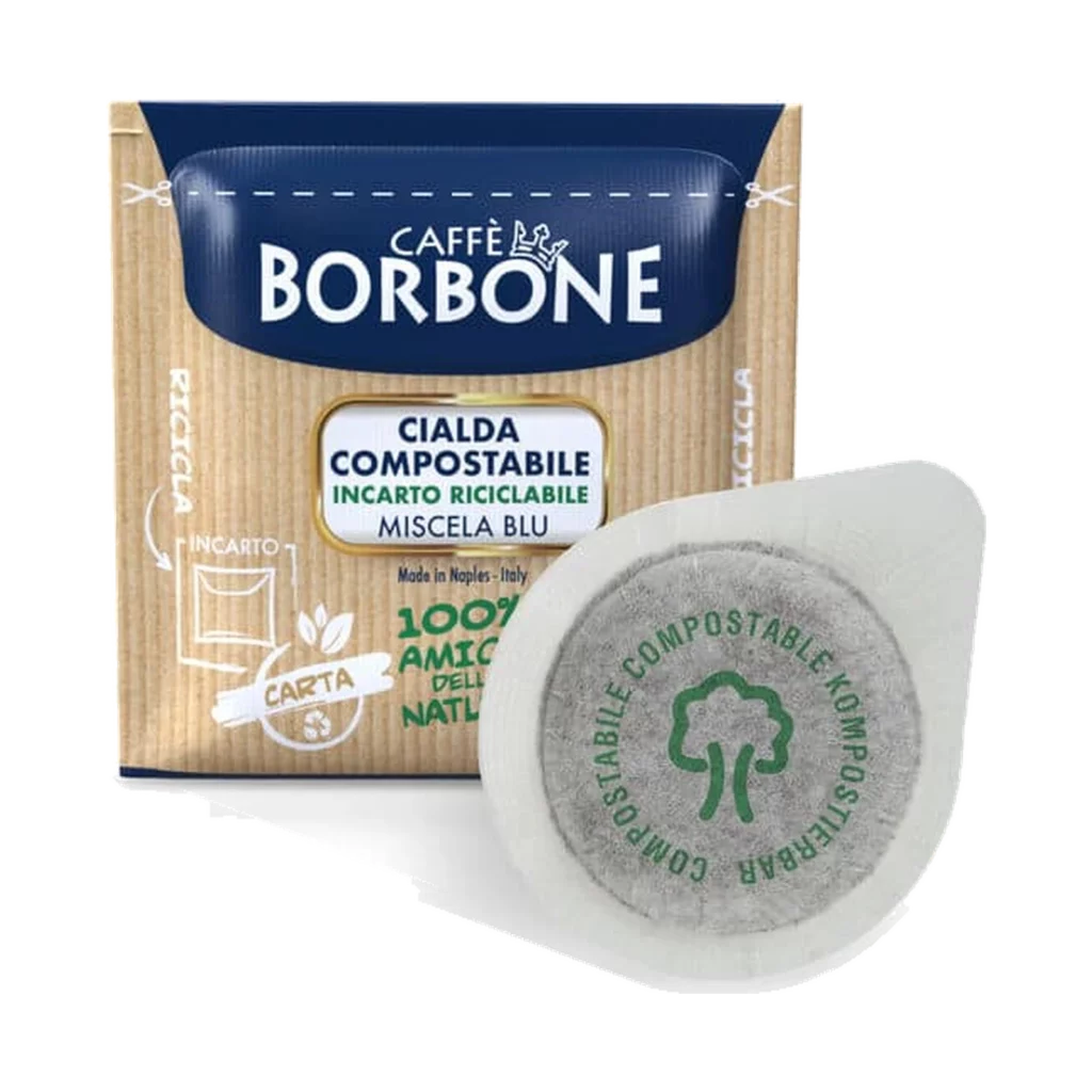 Caffè Borbone Kaffeepads Blu – 150 ESE Pads 44 mm