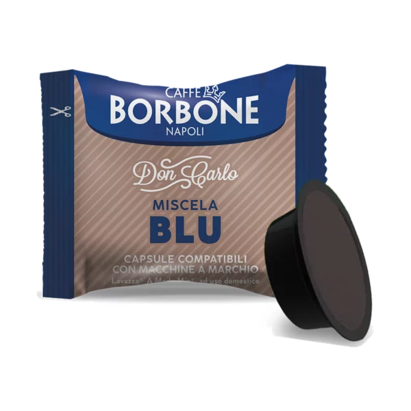 Caffè Borbone Don Carlo Kapseln Blu für Lavazza A Modo Mio® – 100 Stück
