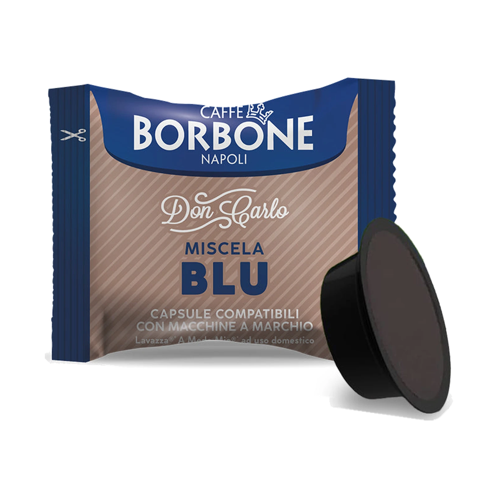 Caffè Borbone Don Carlo Kapseln Blu für Lavazza A Modo Mio® – 100 Stück