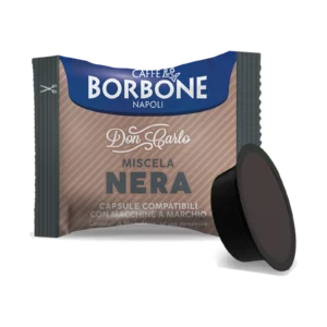 Caffè Borbone Don Carlo Kapseln Nera für Lavazza A Modo Mio® – 100 Stück