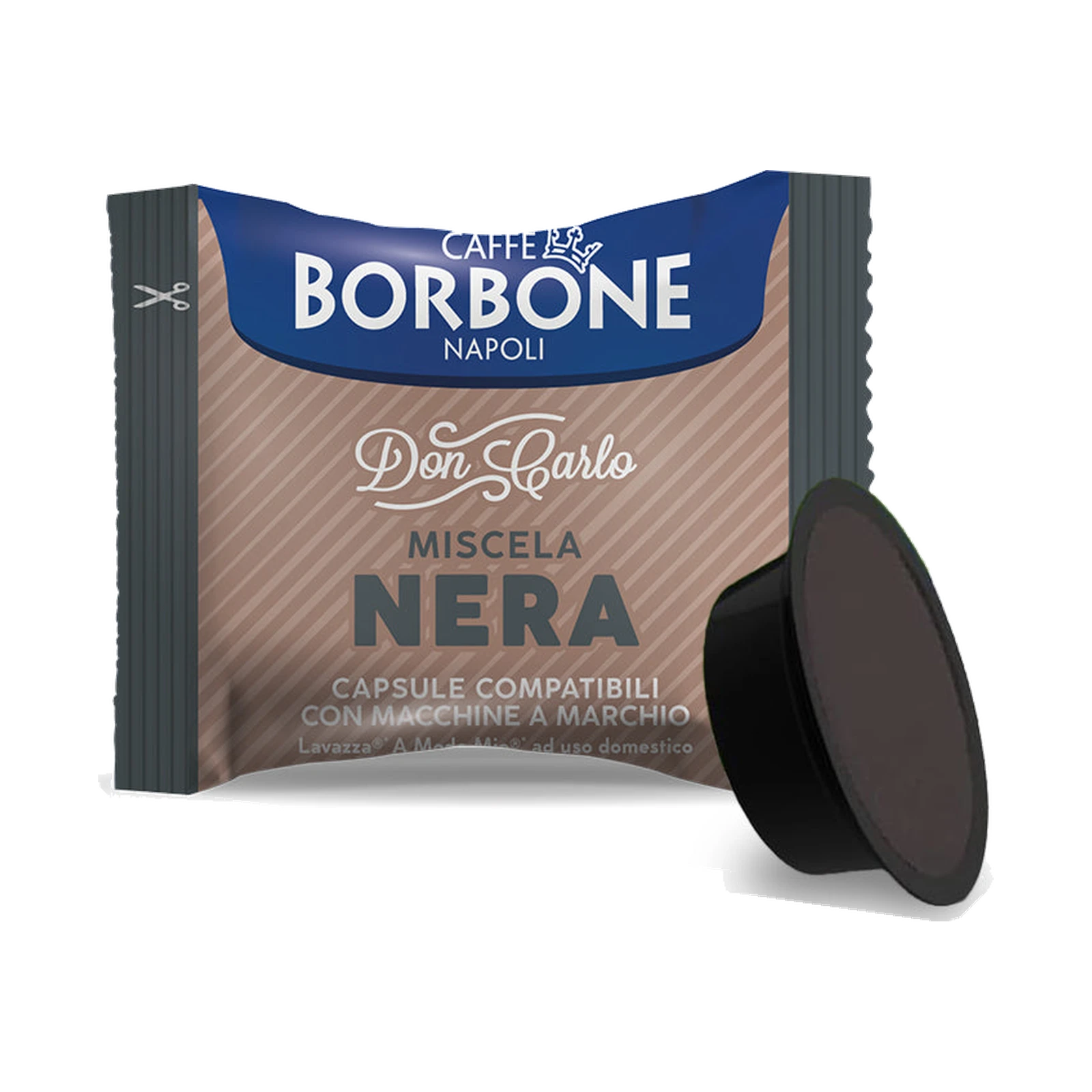 Caffè Borbone Don Carlo Kapseln Nera für Lavazza A Modo Mio® – 100 Stück