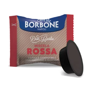 Caffè Borbone Don Carlo Kapseln Rossa für Lavazza A Modo Mio® – 100 Stück