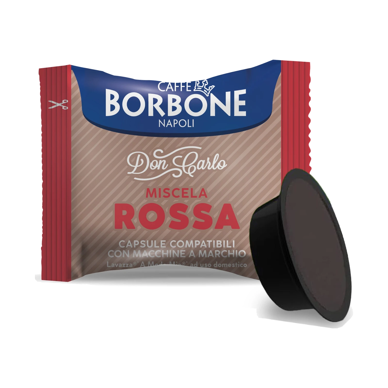 Caffè Borbone Don Carlo Kapseln Rossa für Lavazza A Modo Mio® – 100 Stück