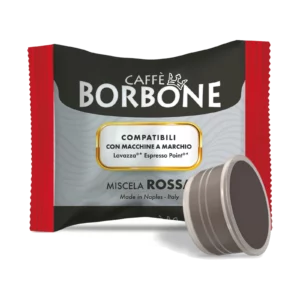 Caffè Borbone Kapseln Rossa für Lavazza Espresso Point® – 100 Stück