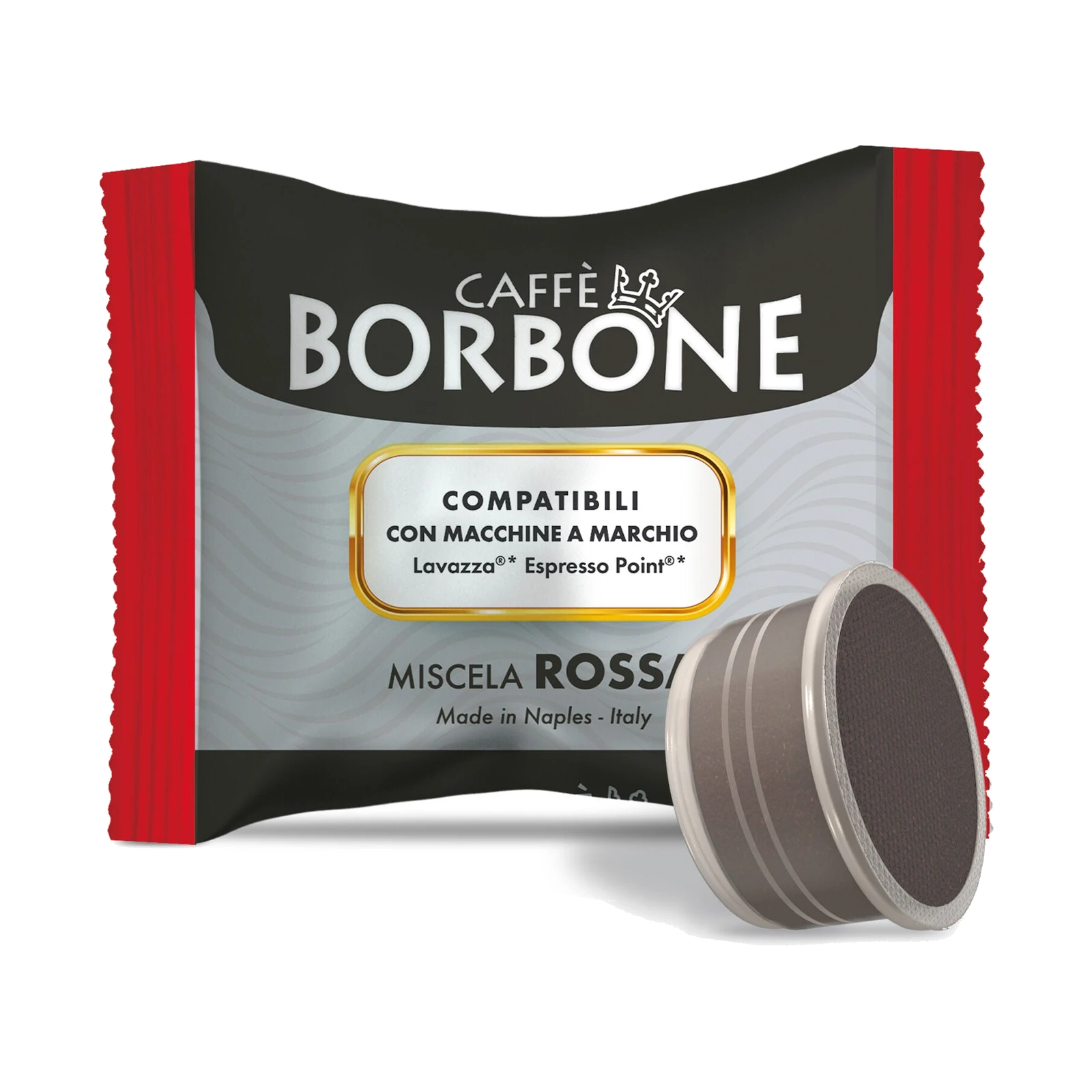 Caffè Borbone Kapseln Rossa für Lavazza Espresso Point® – 100 Stück