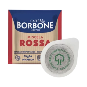 Caffè Borbone Kaffeepads Rossa – 150 ESE Pads 44 mm