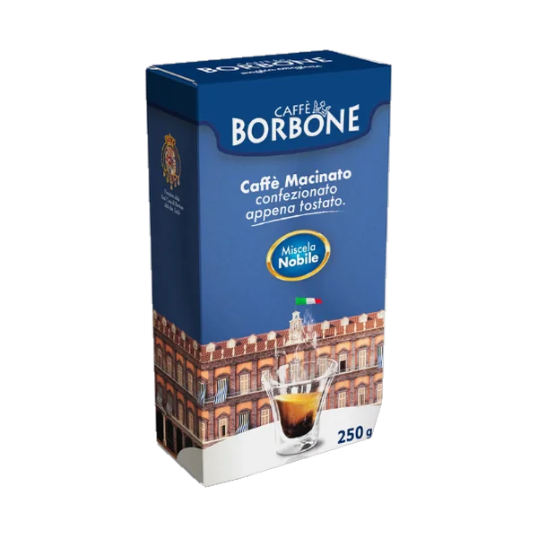 Caffè Borbone Miscela Nobile gemahlener Kaffee für Moka – 250-g-Packung